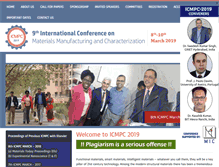 Tablet Screenshot of icmpc.com